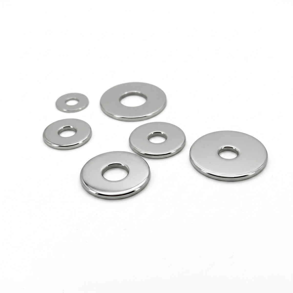 TiHex titanium platte ringen in verschillende maten