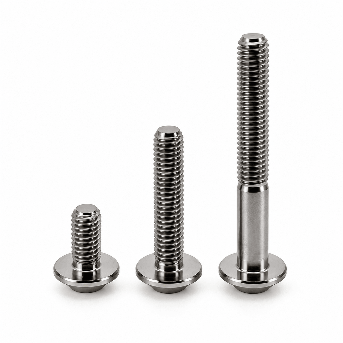 Titan-Low-Profile-Torx-Schrauben M6 in drei Längen