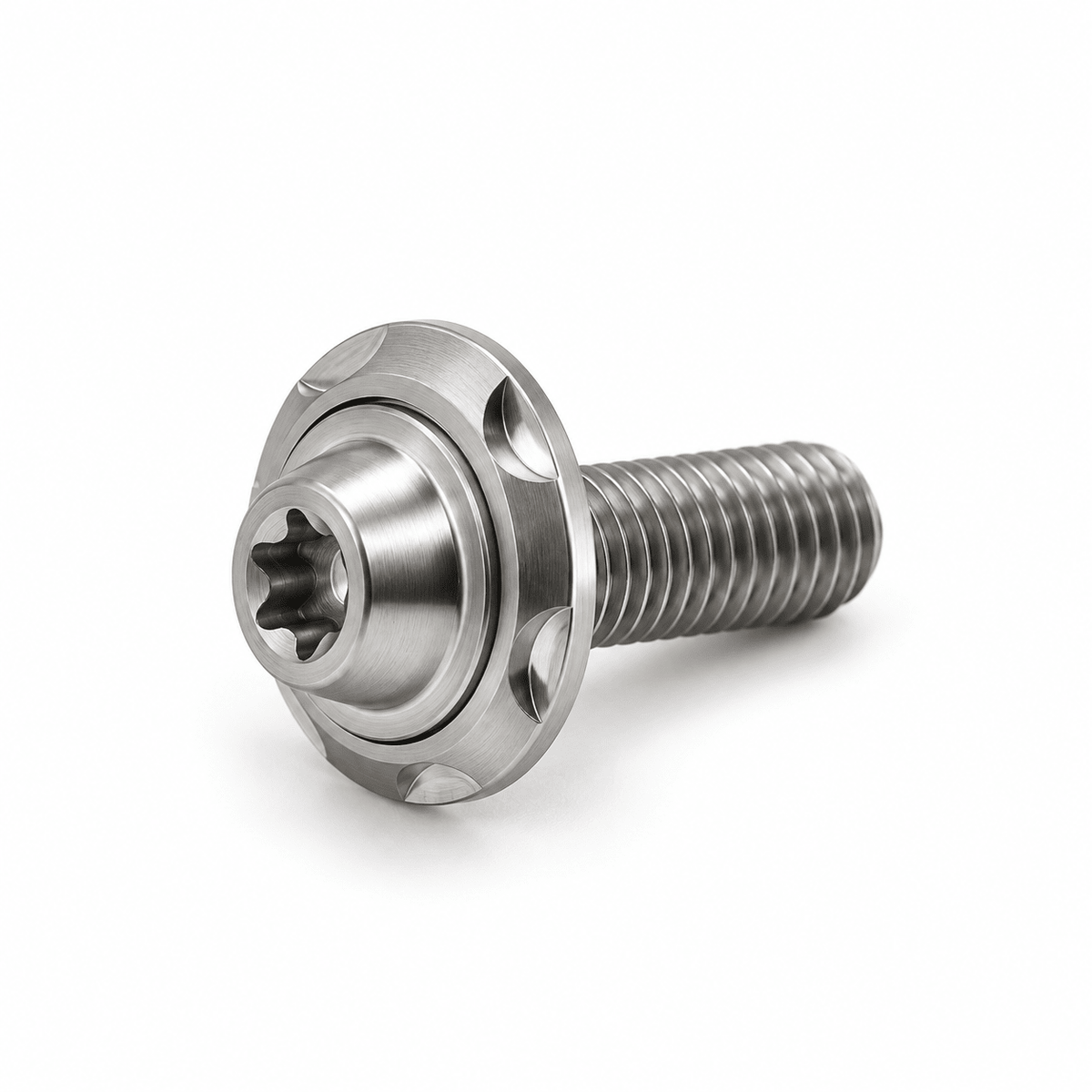 TiHex Titan-Low-Profile-Torx-Schraube mit Step Washer