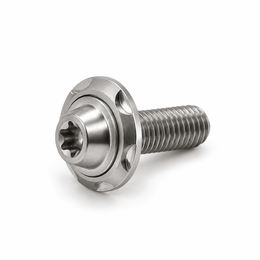 TiHex Titan-Low-Profile-Torx-Schraube mit Step Washer